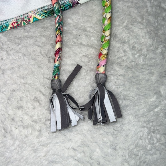 NWT- Johnny Was Women Fleur Braided Wrap One Piece Bathing Suit- Size 2X - Picture 8 of 15